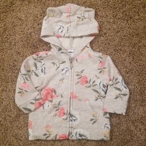 Old Navy Floral Hoodie